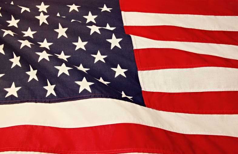 bandiera degli Stati Uniti d'America