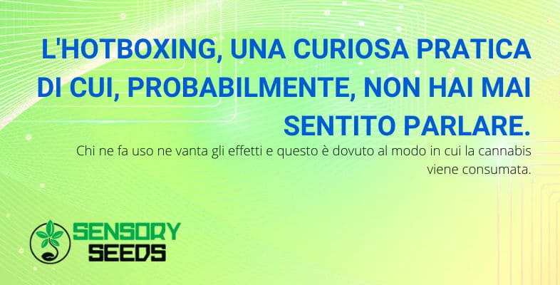 Che cos'è l'hotboxing?