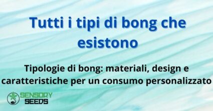 Tutti i tipi di bong che esistono